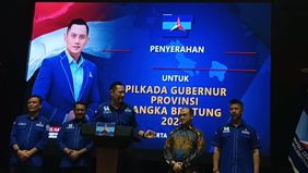 Dewan Pimpinan Pusat (DPP) Partai Demokrat resmi mengusung pasangan Erzaldi Rosman Djohan dan Yuri Kemal Fadlullah sebagai calon gubernur dan calon wakil gubernur Bangka Belitung di Pemilihan Kepala Daerah (Pilkada) 2024.