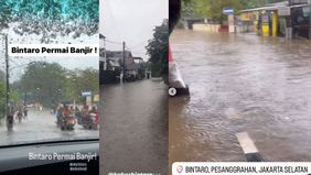 Wilayah Jabodetabek dilanda hujan lebat dan awet, hal tersebut menyebabkan sebagian wilayah mengalami banjir, termasuk daerah Bintaro.