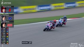 Francesco Bagnaia tidak menyia-nyiakan insiden yang menimpa sang rival, Jorge Martin. 