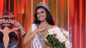 Harashta Haifa Zahra dinobatkan sebagai Miss Supranational 2024 pada malam Grand Final di Nowy Sacz, Polandia, Sabtu, 6 Juli 2024.