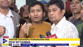 Pegi Setiawan Menyampaikan Ucapan Terima Kasih Kepada Presidan Jokowi Dan Presiden Terpilih Prabowo Subianto.
