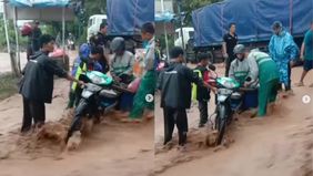 Hujan deras sempat melanda Kecamatan Puloampel dan sekitarnya hingga menyebabkan banjir bandang yang parah. Tercatat, ruas Jalan Raya Bojonegara-Puloampell, Kabupaten Serang, Banten terendam banjir pada Selasa, 9 Juli 2024. 