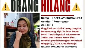 Ciri-cirinya dijelaskan di berita acara orang hilang.