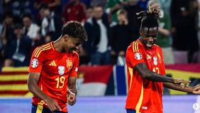 Lamine Yamal mencetak satu gol saat Spanyol mengalahkan Prancis di semifinal Euro 2024.
