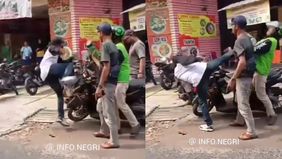 Sebuah video yang beredar di media sosial baru-baru ini menunjukkan aksi kekerasan seorang debt collector atau "mata elang" terhadap seorang driver ojol di Bekasi, Jawa Barat.