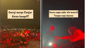 Tantri Kotak mengunggah video peristiwa tersebut di Instagramnya.