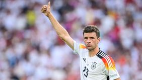 Thomas Muller memainkan laga terakhirnya bersama Jerman di Euro 2024.