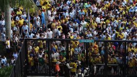 Kick off final Copa America 2024 antara Argentina vs Kolombia sejatinya dimulai sejak pukul 07.00 WIB.