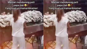 Jenazah Yitta Dali Wassink, suami Jennifer Coppen, dikremasi dalam prosesi penuh haru di Krematorium Kertha Semadi, Badung, Bali.