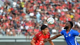 Persija Jakarta sempat tertinggal dari Madura United pada Piala Presiden 2024.