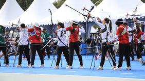 Atlet-atlet Indonesia masih terus berjuang untuk mendulang medali di Olimpiade Paris 2024. 