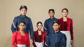 Setelan baju resmi yang akan digunakan kontingen Indonesia di hari upacara pembukaan Olimpiade Paris 2024 telah dirilis.