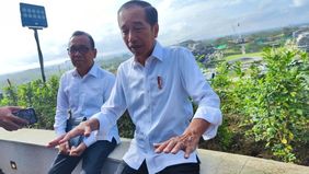 Meski Kantor Presiden IKN sudah bisa ditempati, Presiden mengatakan bahwa progres pembangunan yang dikerjakan oleh ribuan pekerja masih berjalan.