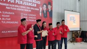 Dewan Pimpinan Pusat (DPP) PDI Perjuangan resmi mengeluarkan surat tugas kepada Krisdayanti untuk mencalonkan diri sebagai wali kota Batu dalam pemilihan kepala daerah (Pilkada) 2024.