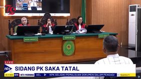 Hakim PK Saka Tatal, Rizqa Yunia, Membuat Pengunjung Riuh Usai Mendengarkan Keterangan Pakar Hukum Pidana Dari UII Muzakkir.
