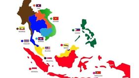 Asia Tenggara terdiri dari sebelas negara: Singapura, Indonesia, Malaysia, Thailand, Filipina, Brunei Darussalam, Vietnam, Laos, Myanmar, Kamboja, dan Timor Leste.