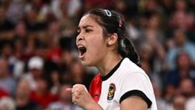 Pebulutangkis tunggal Putri Indonesia, Gregoria Mariska berhasil meraih medali pertama untuk Indonesia di Olimpiade Paris 2024.