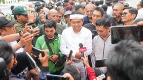 Dedi Mulyadi, bakal calon Gubernur Jawa Barat, belum resmi mengumumkan wakilnya untuk Pilgub Jabar 2024.