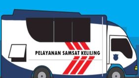 Gerai Samsat Keliling Hanya Melayani Pembayaran Pajak Kendaraan Bermotor Tahunan.