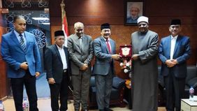 Organisasi Internasional Alumni Al-Azhar (OIAA) menyampaikan apresiasi kepada Badan Amil Zakat Nasional (BAZNAS) RI atas Program Beasiswa dan bantuan untuk Palestina.