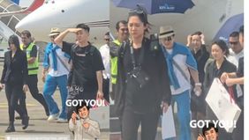 Aktor laga legendaris Jackie Chan terekam sedang mengunjungi Indonesia. Video itu diunggah oleh akun TikTok @rariestol.

