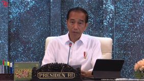 Presiden Joko Widodo menyebut pengunduran diri Airlangga Hartarto sebagai Ketua Umum Golkar sebagai urusan internal partai.