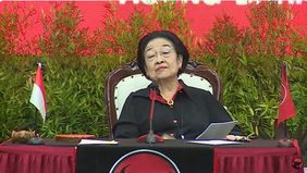 Di sela pidato, Megawati menyampaikan perjuangan para pahlawan nasional di berbagai daerah. Salah satunya cerita pejuang kemerdekaan dari Kalimantan Tengah, Tjilik Riwut. 