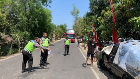 Kecelakaan maut terjadi di jalan raya Ngadirojo-Nguntoronadi, tepatnya di Dsn Dringo Desa Wonoharjo Kecamatan Nguntoronadi, Kabupaten Wonogiri, Kamis (15/8/2024).