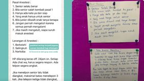 Akun Instagram menjadi viral usai membagikan aturan tak tertulis di program PPDS Anestesi Universitas Diponegoro yang berindikasi bullying.