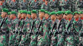 Kepala Pusat Penerangan TNI, Mayjen TNI Hariyanto, mengungkapkan bahwa jumlah prajurit yang akan berpartisipasi dalam perayaan HUT ke-79 TNI di Monas pada 5 Oktober 2024 mendatang mencapai 100 ribu. 