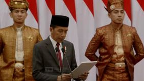 Presiden Joko Widodo (Jokowi) menyampaikan nilai tukar Rupiah diperkirakan akan berada dikisaran Rp16.100 per dolar AS pada 2025.