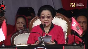 Hal ini disampaikan Megawati dalam upacara HUT RI di Sekolah Partai PDIP 