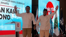 DPW PPP DKI Jakarta mendukung Ridwan Kamil dan Suswono sebagai calon gubernur dan wakil gubernur DKI Jakarta 2024.