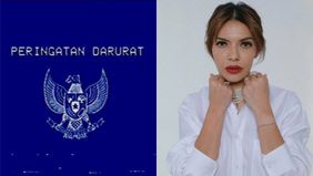 Pengguna internet Indonesia ramai membagikan simbol garuda biru sebagai peringatan darurat terkait revisi UU Pilkada oleh DPR.