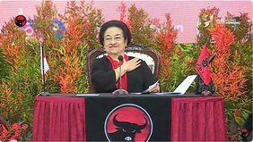 Megawati mengumumkan Airin menjadi calon gubernur Banten dari PDIP.