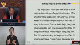 Mahkamah Konstitusi (MK) mengabulkan sebagian tuntutan Partai Buruh dan Partai Gelora tentang ambang batas pencalonan kepala daerah.