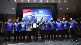 Demokrat resmi mendukung pasangan Poltak Sitorus dan Anugerah Puriam di Pilkada Kabupaten Toba 