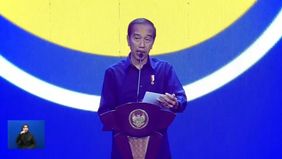 Sebelumnya pernyataan itu disampaikan Jokowi di Kongres III Partai NasDem 