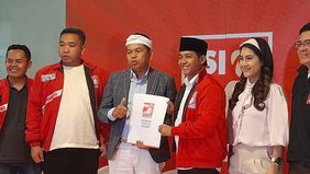 Indikator Politik Indonesia merilis hasil survei elektabilitas calon pada Pilgub Jawa Barat 2024