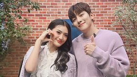 Anissa Aziza mengungkapan rasa bahagianya bisa bertemu idolanya Ji Chang Wook hingga memeluknya.