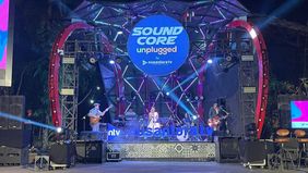 Band asal Bandung, Mocca berhasil menghibur pengunjung Lippo Mall Kemang di Soundcore Unplugged Nusantara TV pada malam tadi, Jumat 6 September 2024.