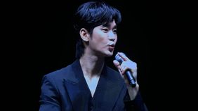 Momen Kim Soo Hyun ikuti kata tren Menyala Abangku, namun menggantinya dengan kata Menyala Nasi Goreng.