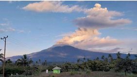 Gunung Api Ile Lewotobi Laki-Laki di Kecamatan Wulanggitang, Kabupaten Flores Timur, Provinsi Nusa Tenggara Timur dilaporkan kembali erupsi.