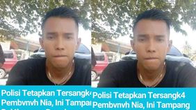 Polisi menyebar wajah sang pelaku pembunuh Nia.