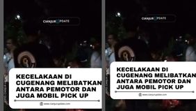 Pemotor langsung dibawa ke rumah sakit.