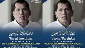 Dunia politik Indonesia sedang berduka atas kehilangan salah satu tokoh senior dari Partai Golkar, Dr. H. Chairuman Harahap, S.H., M.H.. Mantan Ketua Komisi II DPR RI ini menghembuskan napas terakhir pada Rabu, 18 September 2024 di Jakarta.