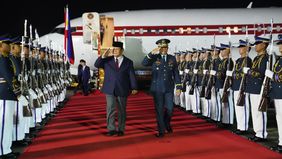 Menteri Pertahanan RI Prabowo Subianto melakukan kunjungan kerja ke Manila, Filipina dalam rangka pertemuan dengan Presiden Filipina, H.E. Ferdinand Romualdez Marcos Jr. 