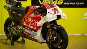 Pertamina Enduro VR46 Racing Team akan menggunakan livery spesial pada balapan MotoGP Indonesia 2024.
