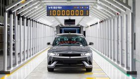 Hyundai Menggelar Seremoni Di Pabrik Ulsan, Korea Selatan.
