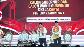 Debat digelar di Beach City International Stadium, Ancol 